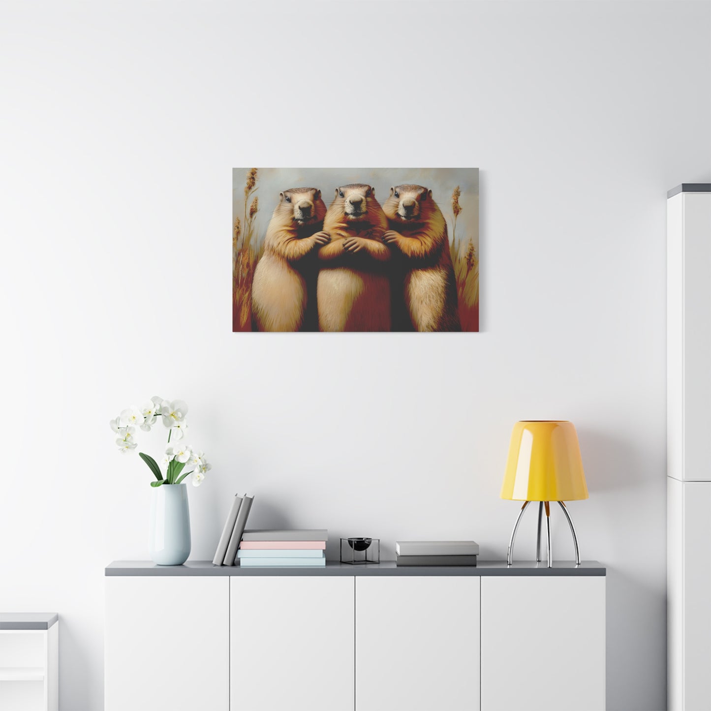 Groundhog Love - Canvas