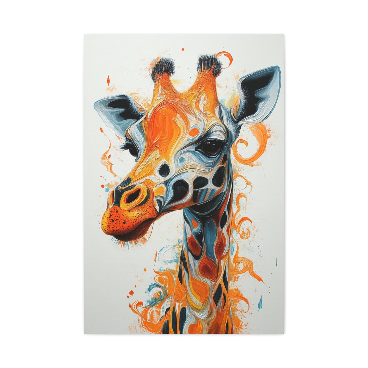 Giraffe Creativity - Canvas
