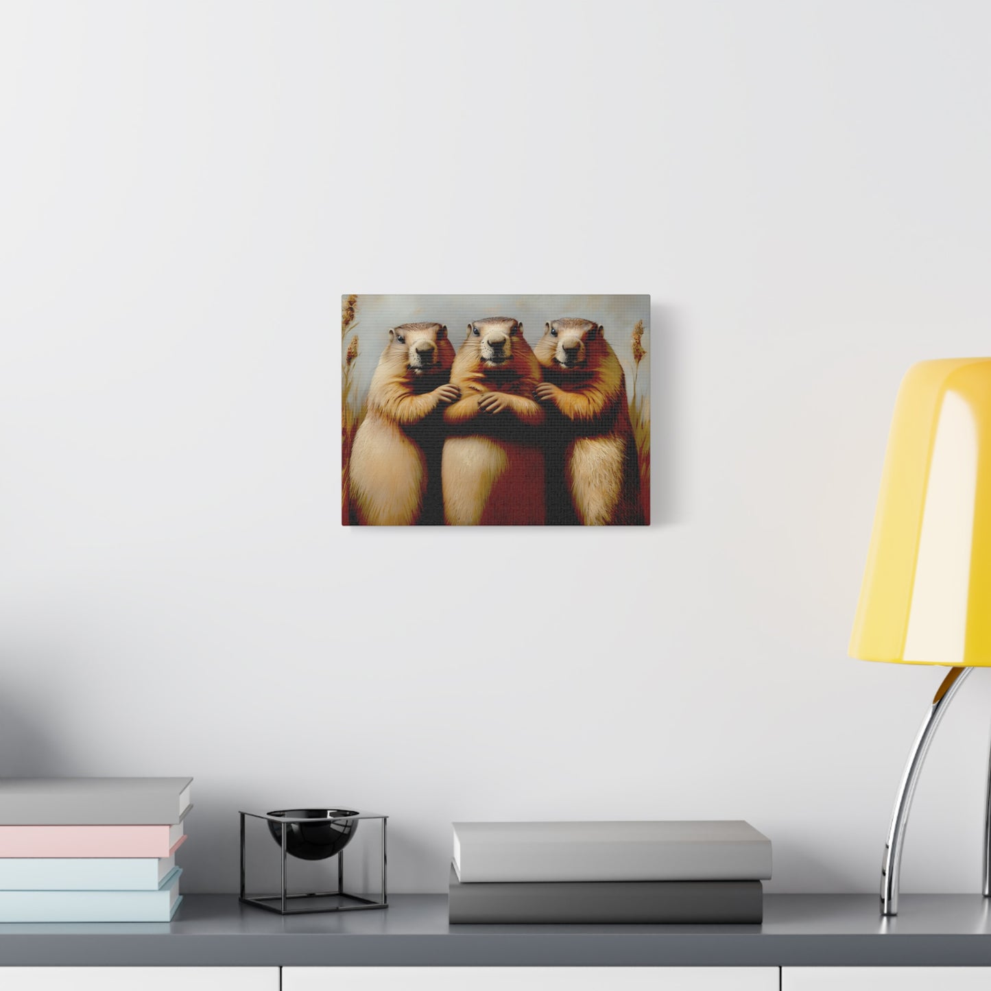 Groundhog Love - Canvas