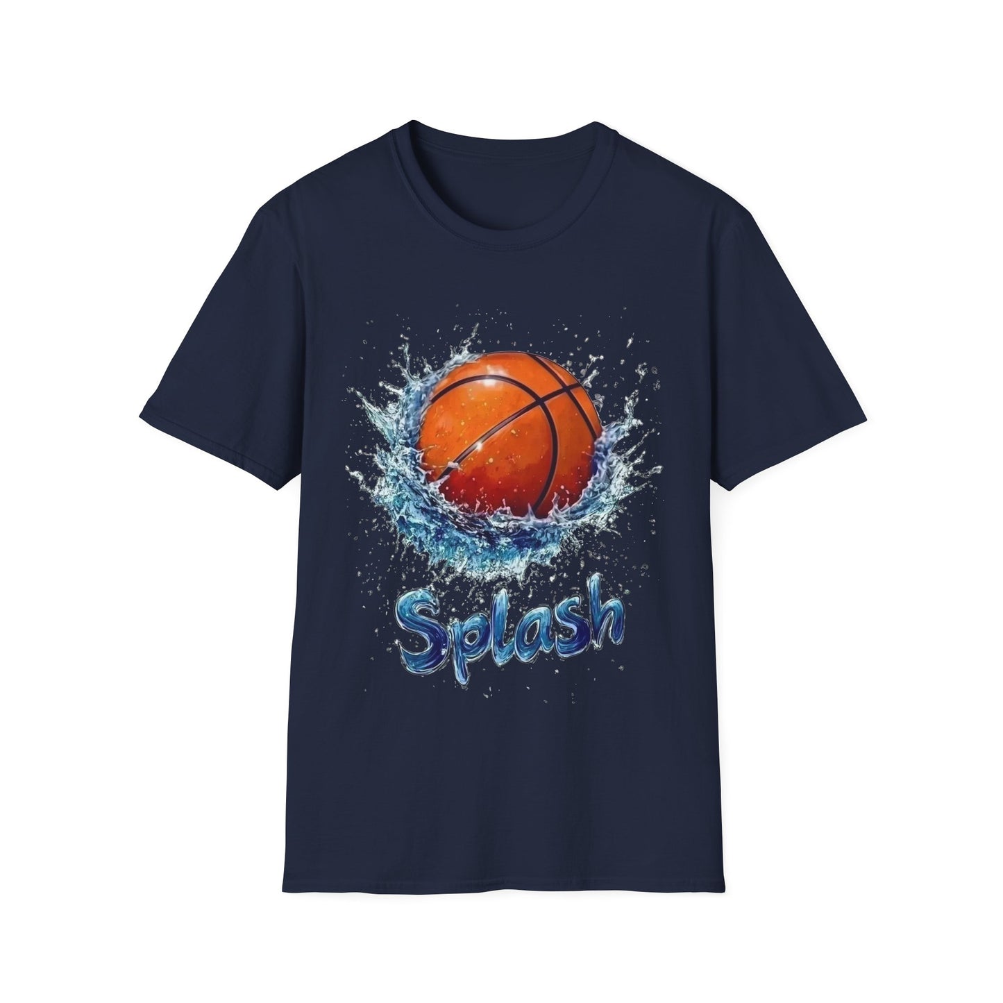 Splash! Basketball, Unisex Softstyle T-Shirt