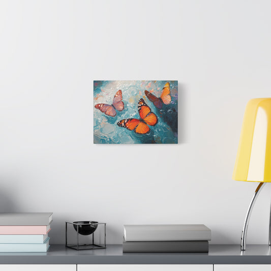 Abstract 3 Butterfly Art - Canvas