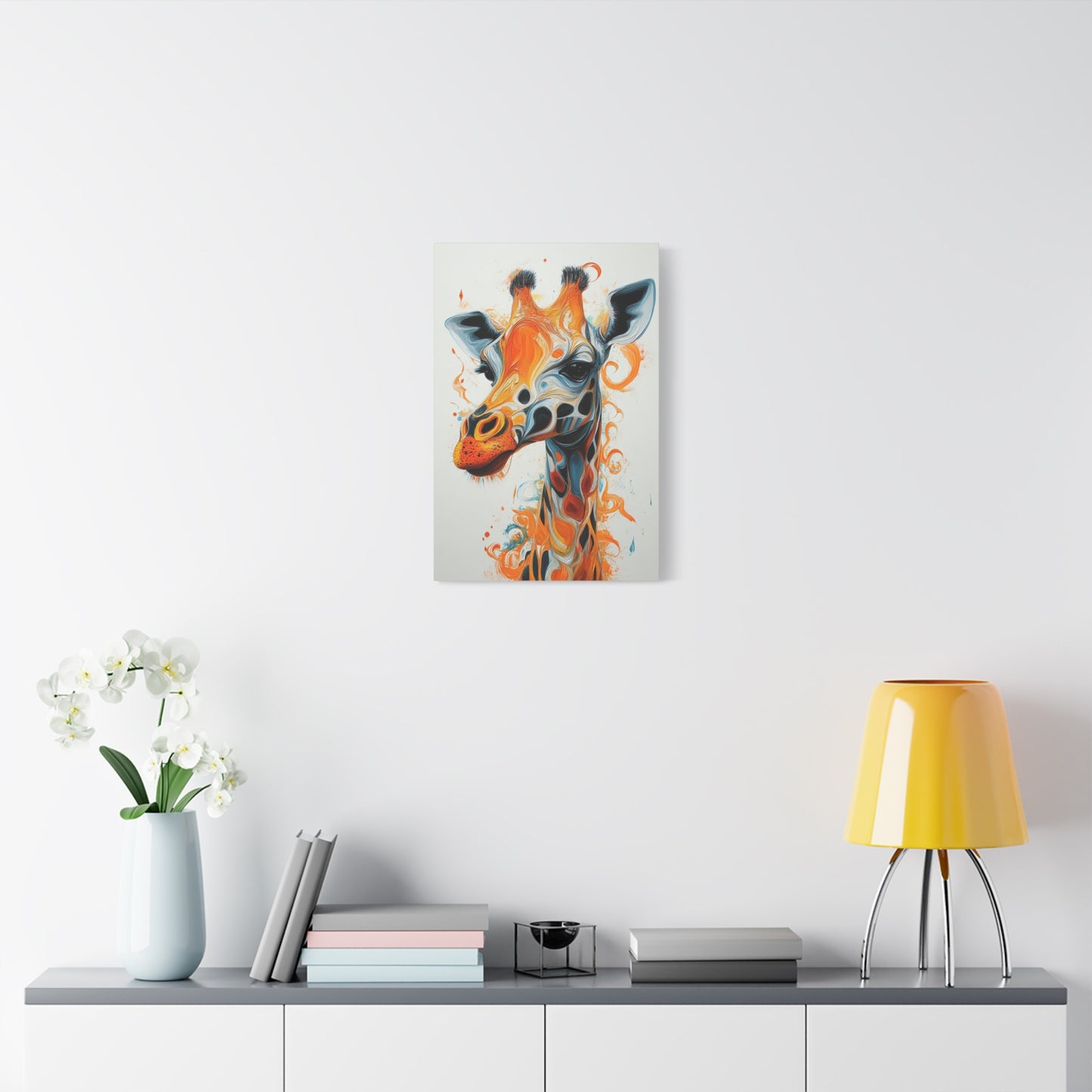 Giraffe Creativity - Canvas