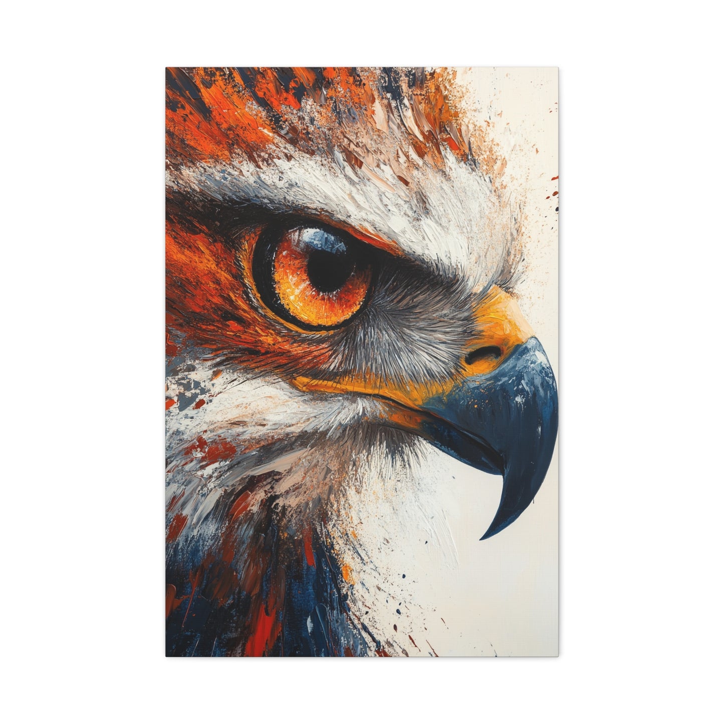 Abstract Eagle Art - Canvas