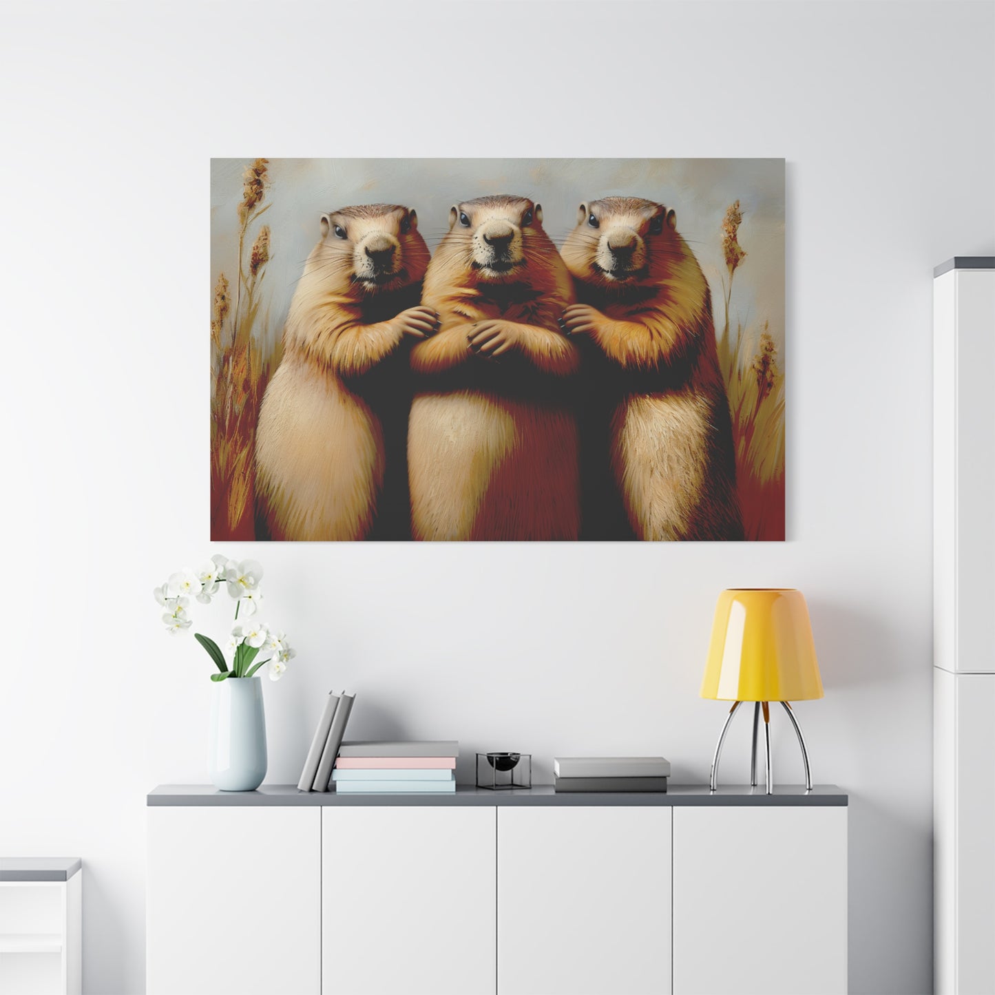 Groundhog Love - Canvas