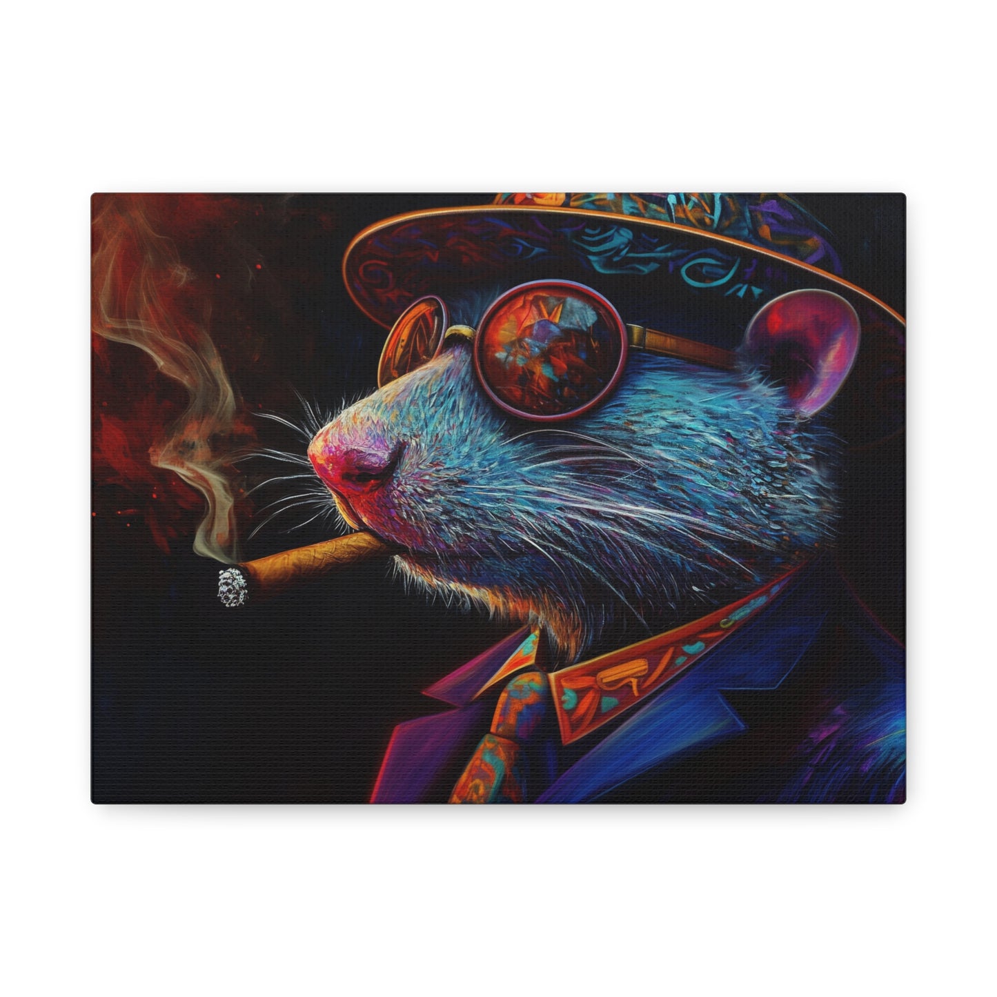 Gangster Rat Art - Canvas