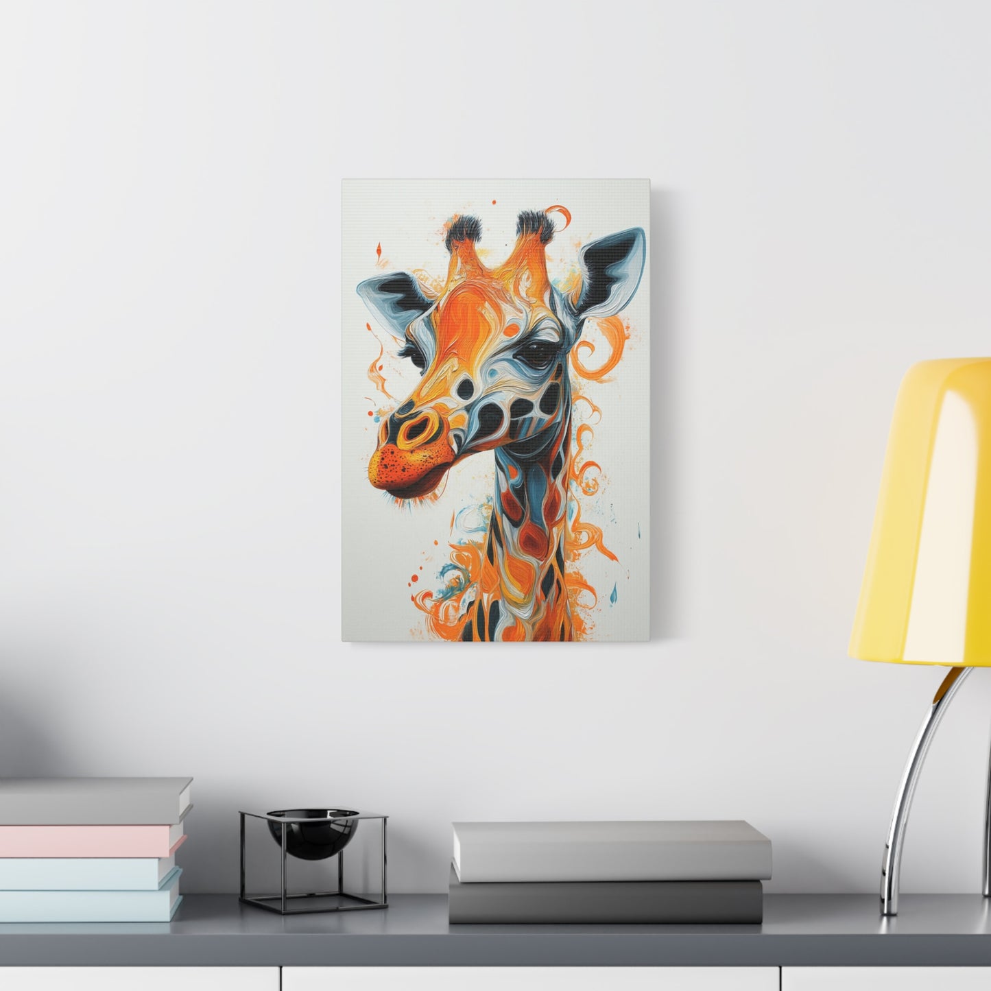 Giraffe Creativity - Canvas