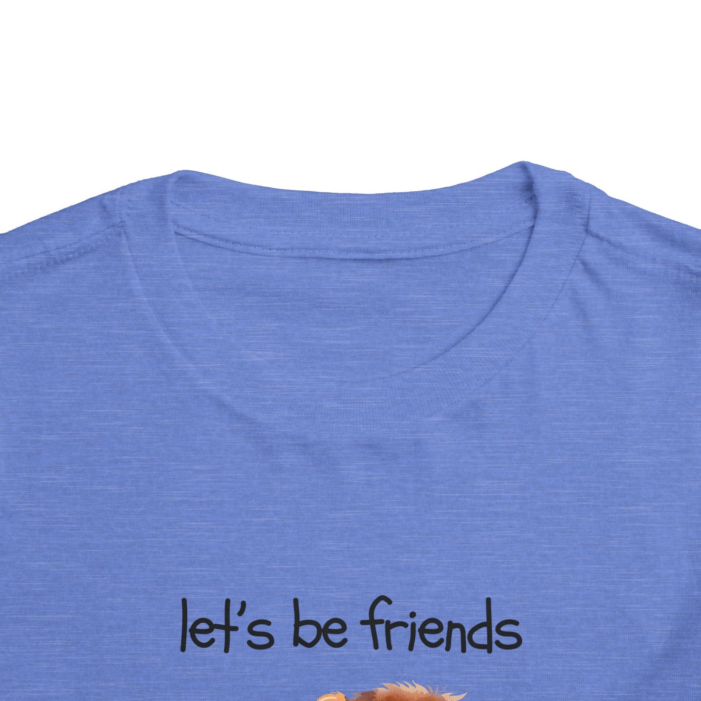 Let's Be Friends Toddler Cotton Tee
