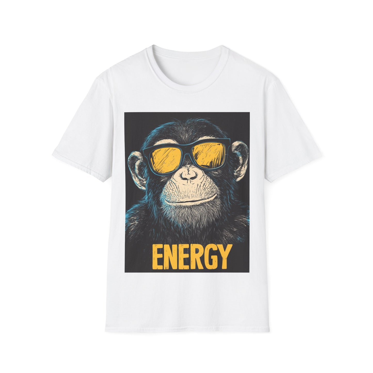 Chimpanzee Energy, Softstyle T-Shirt