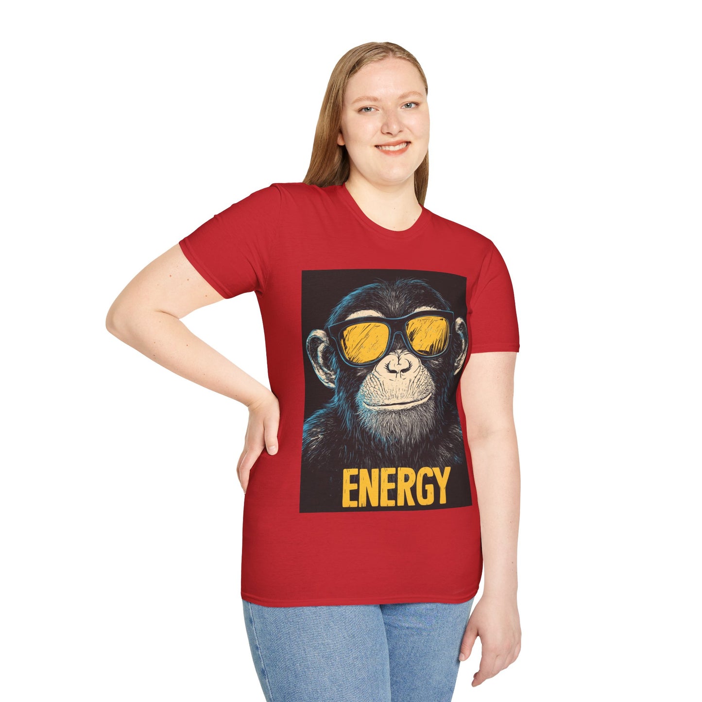 Chimpanzee Energy, Softstyle T-Shirt