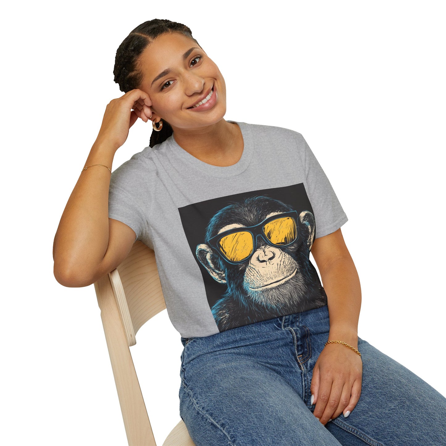 Chimpanzee Energy, Softstyle T-Shirt
