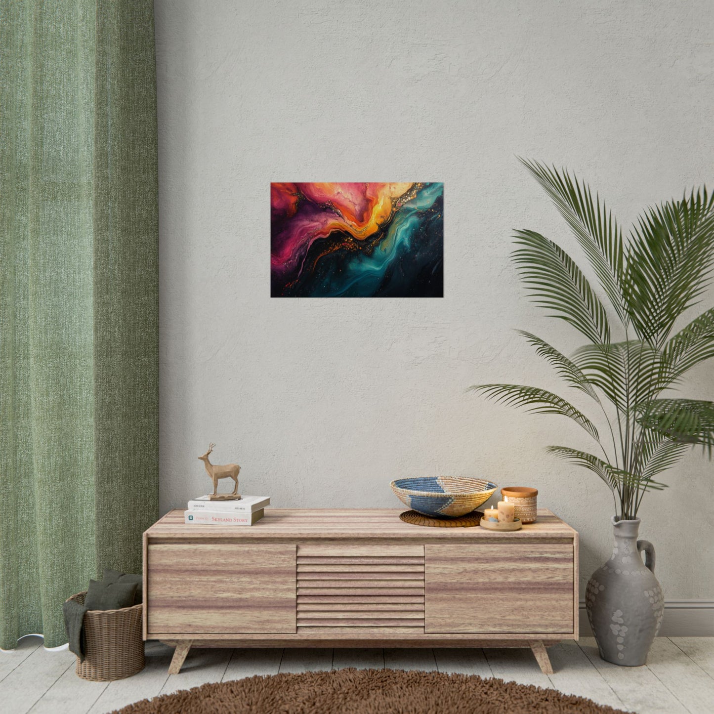 Galactic Sandscape - Premium Art Print