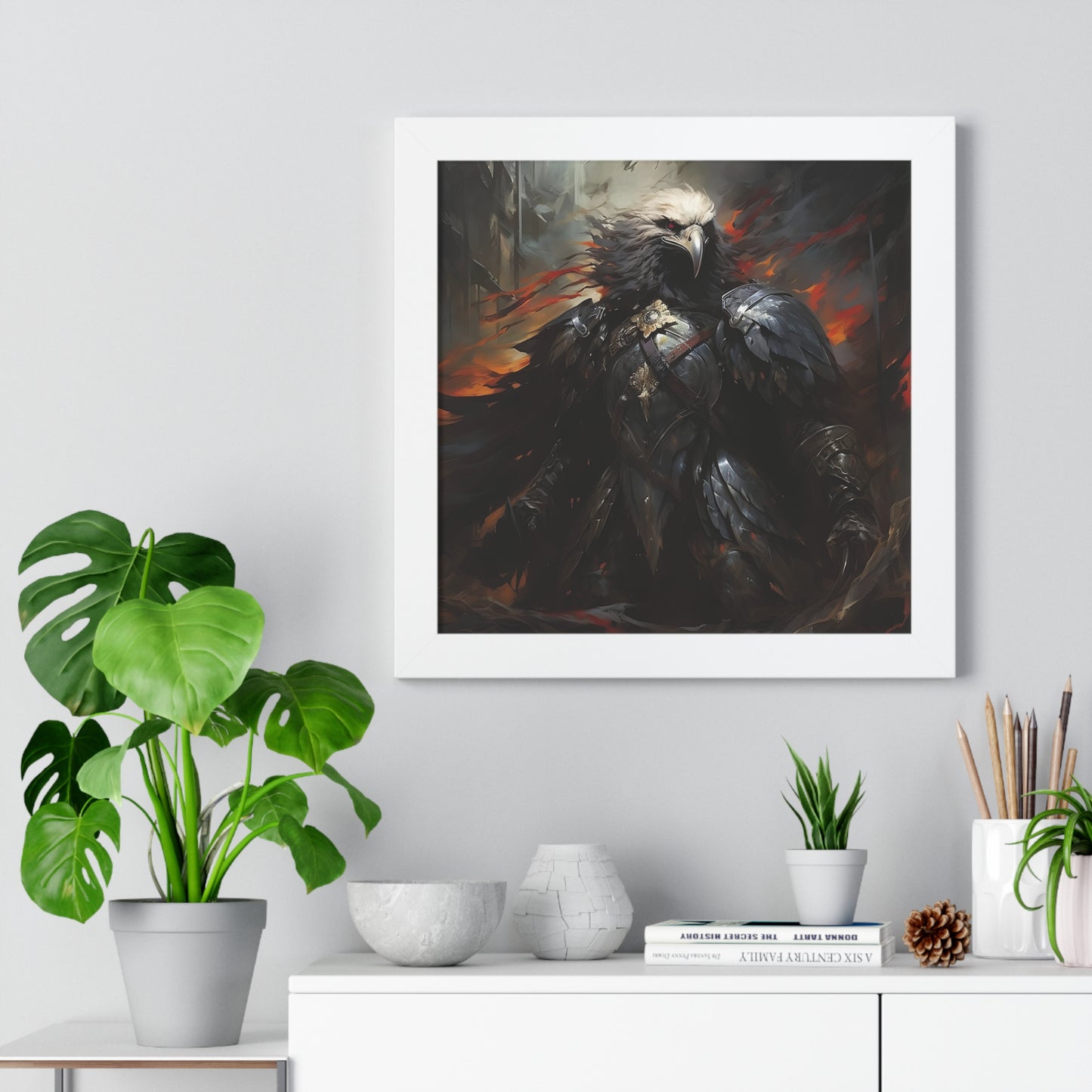 Eagle Battle Champion - Framed