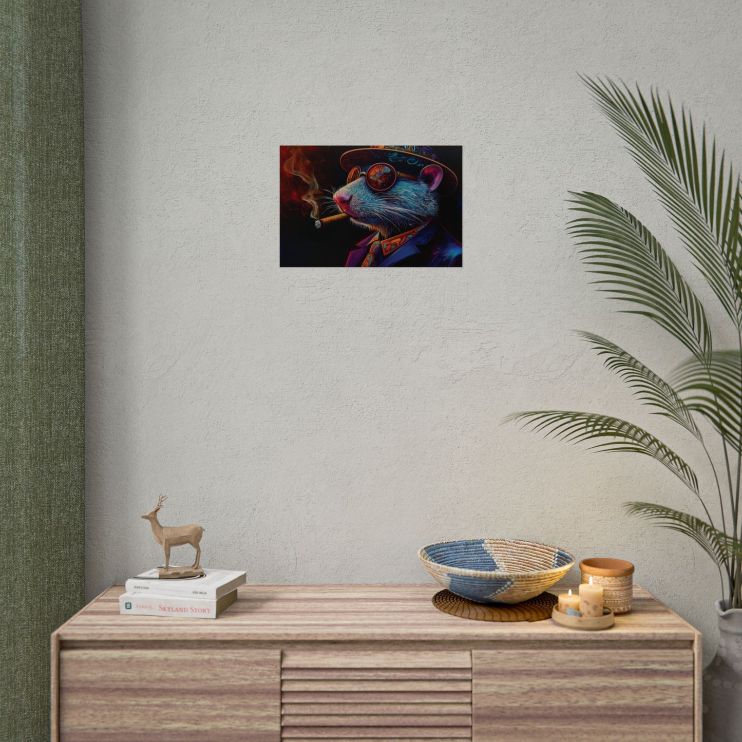 Gangster Rat Art - Premium Art Print