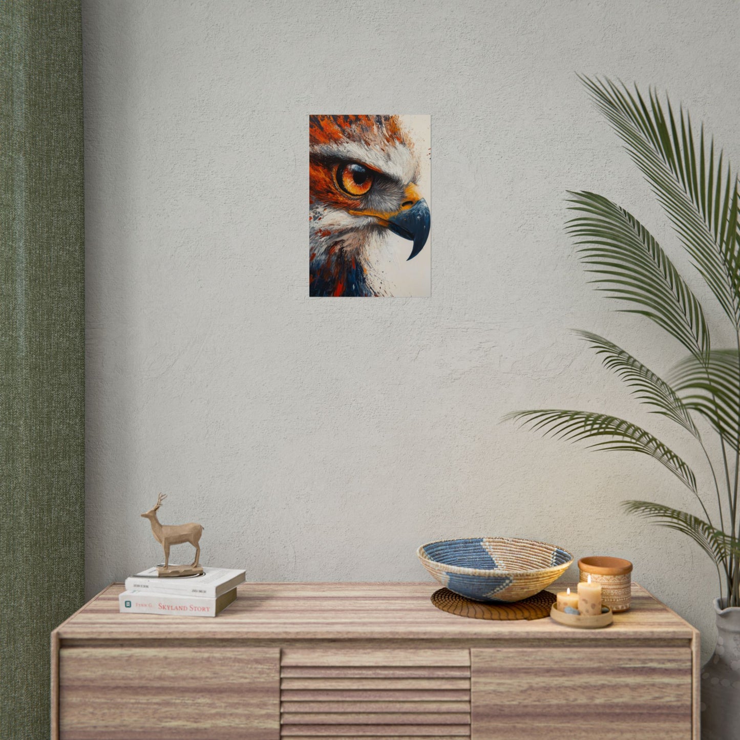 Abstract Eagle Art - Premium Art Print
