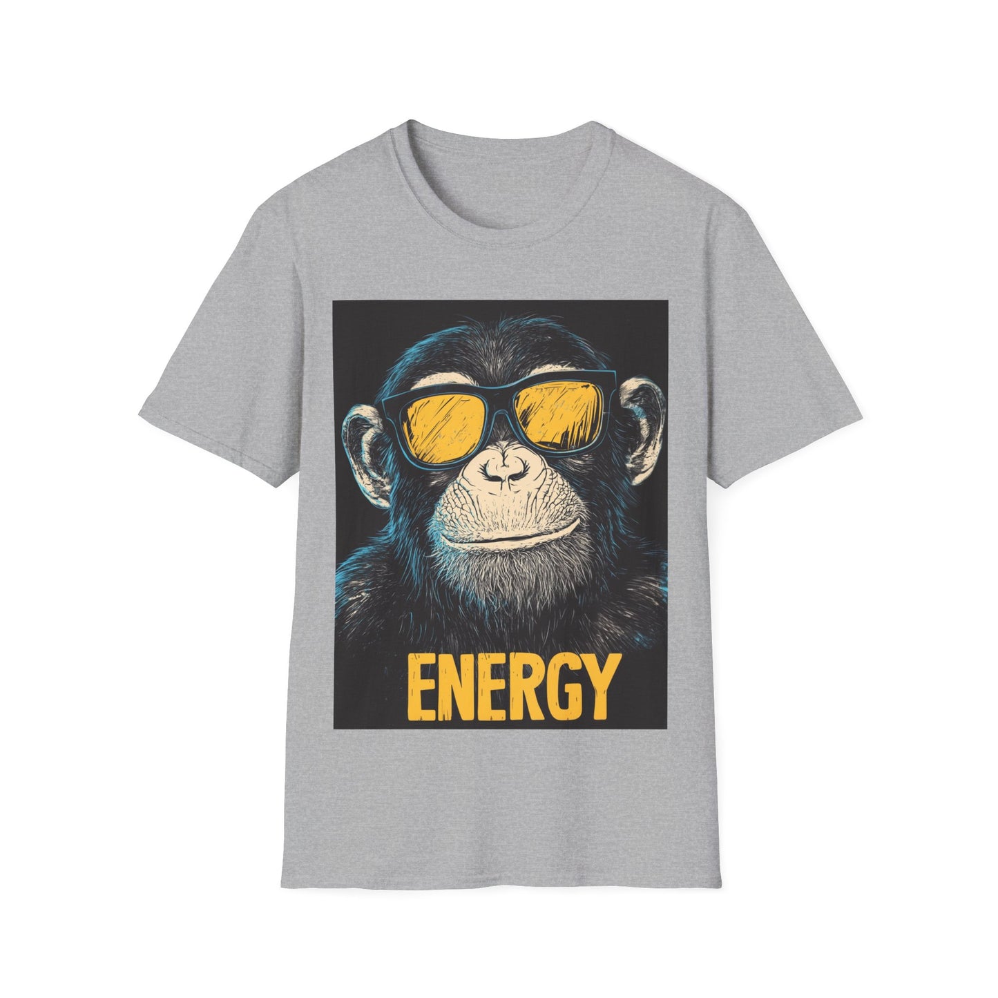 Chimpanzee Energy, Softstyle T-Shirt