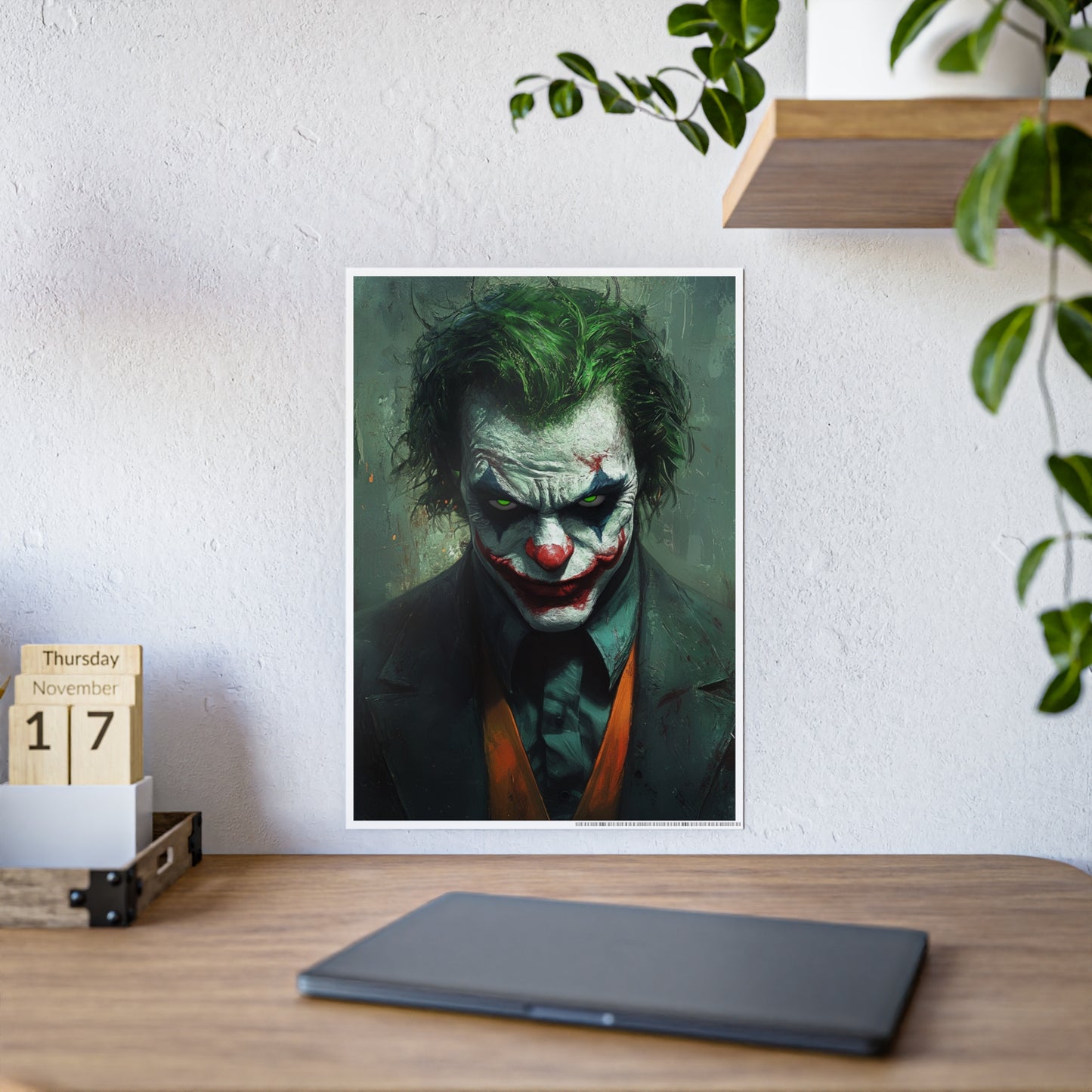 Why So Serious High-Gloss Art Print