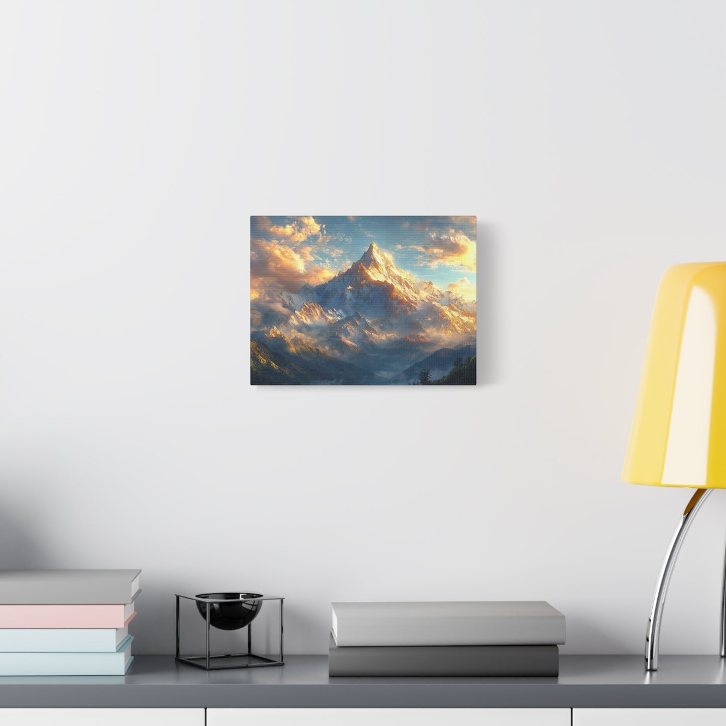 Majestic Glory Beautiful Mountain View - Canvas