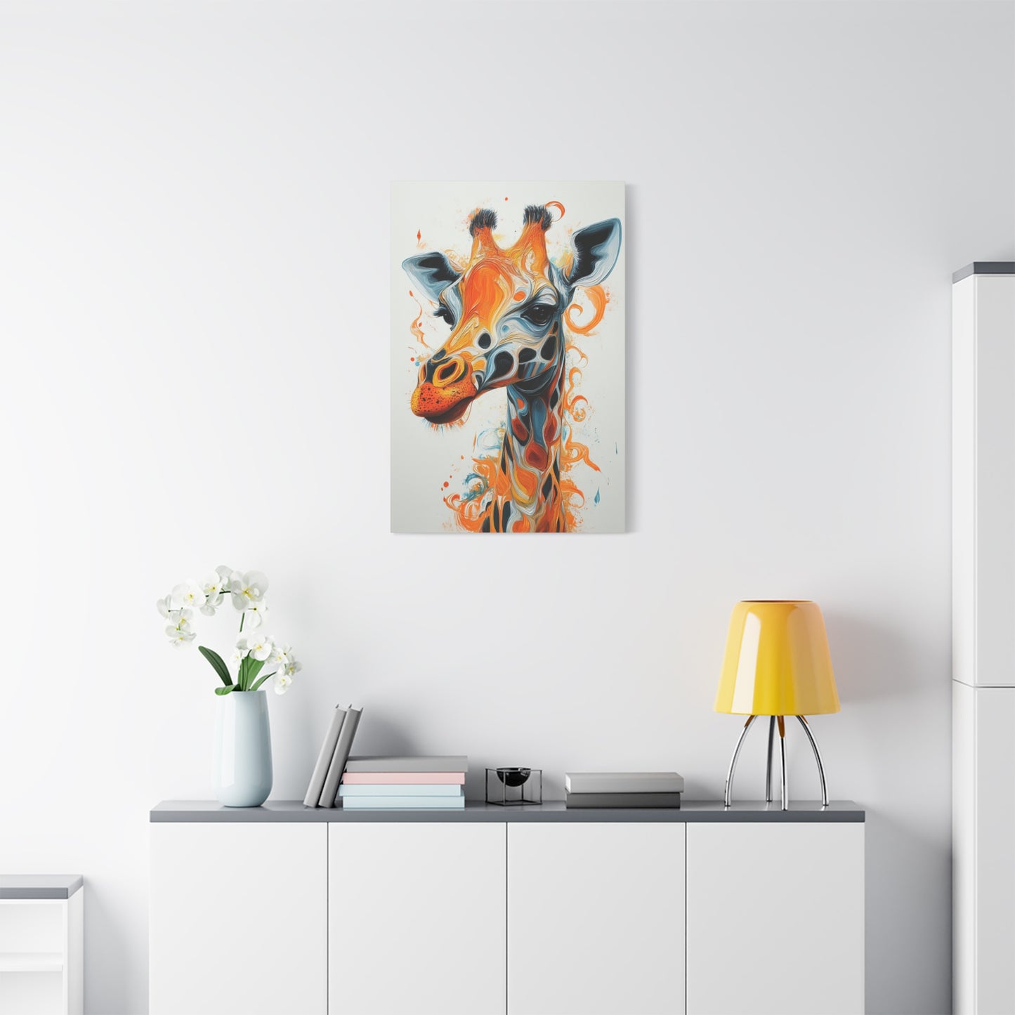 Giraffe Creativity - Canvas