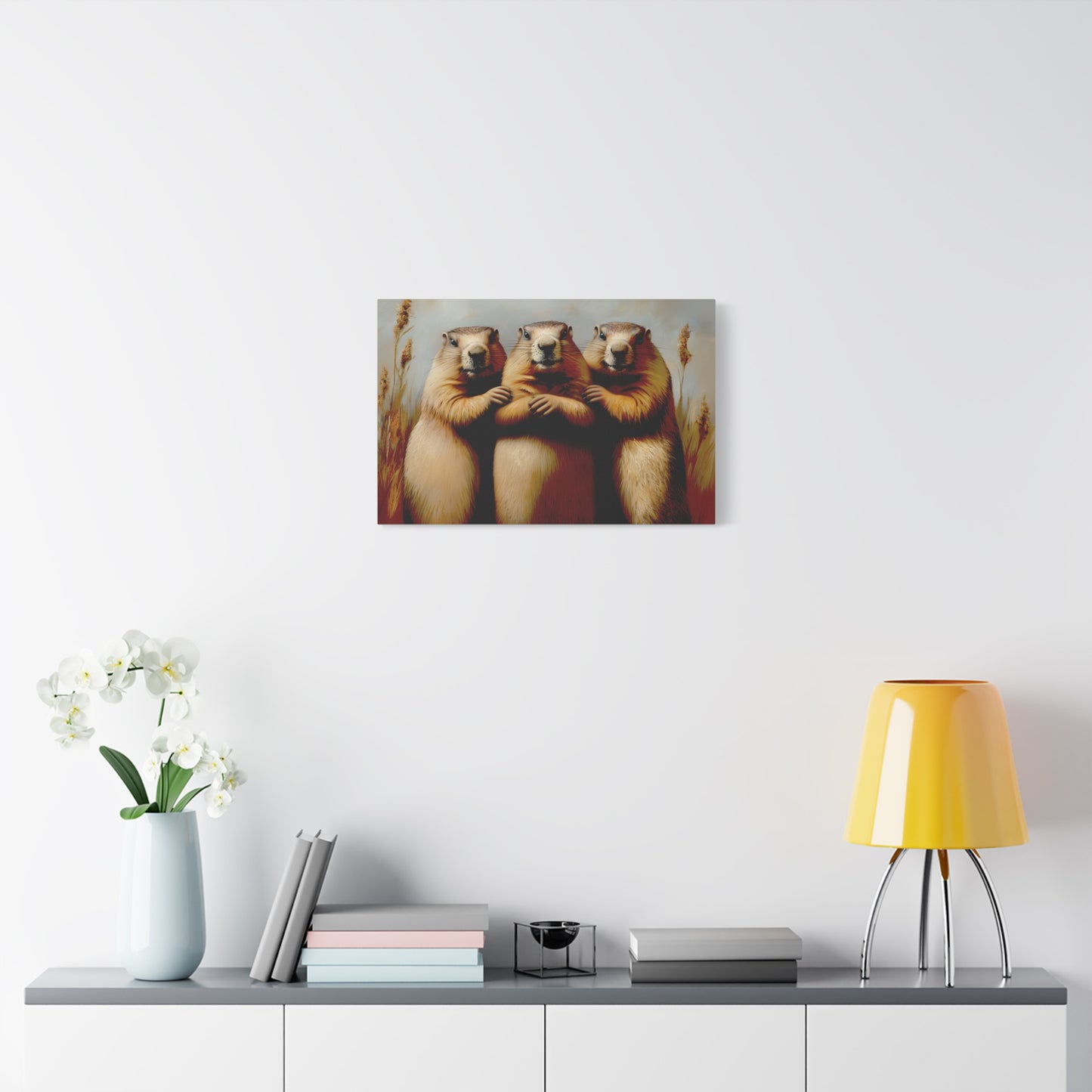 Groundhog Love - Canvas