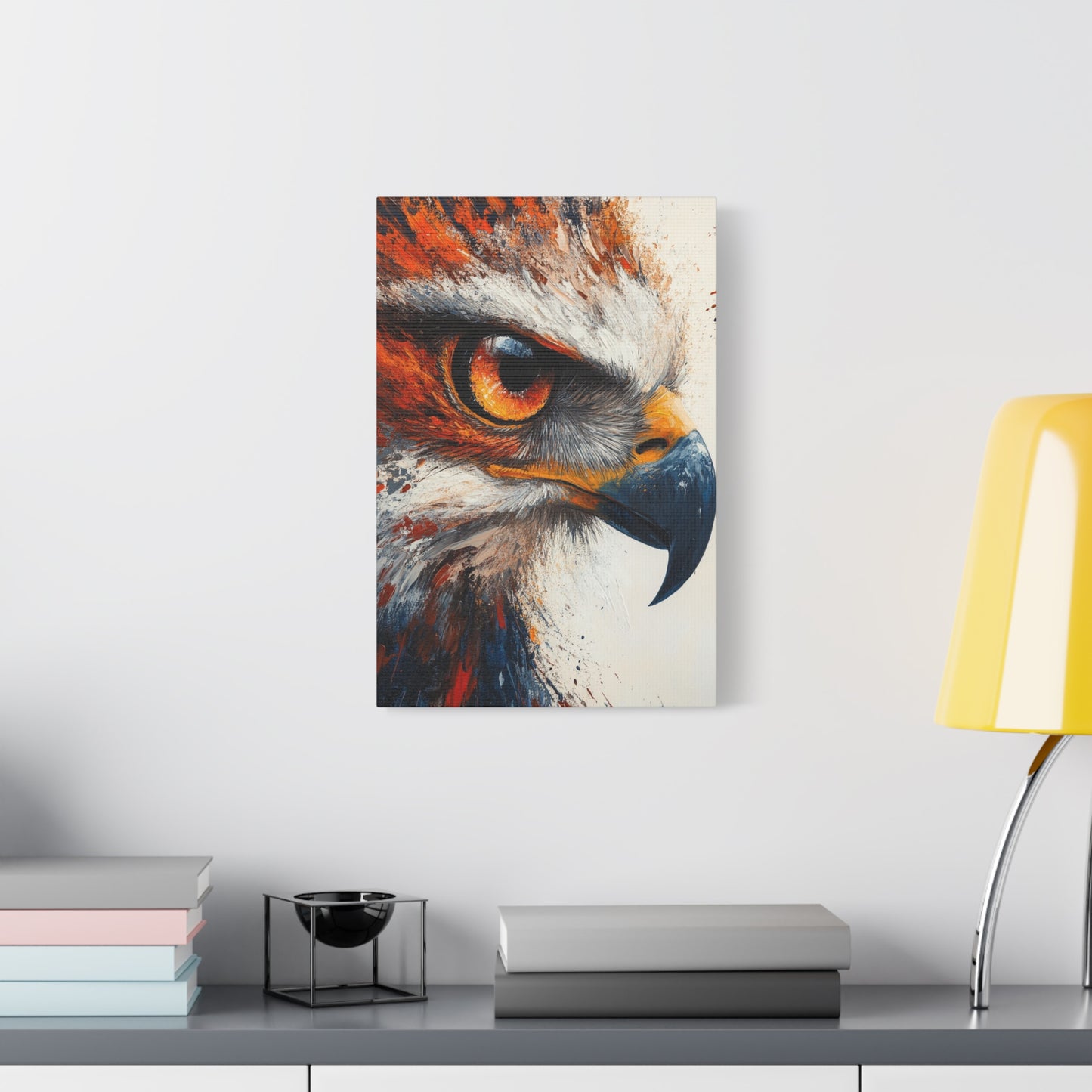 Abstract Eagle Art - Canvas