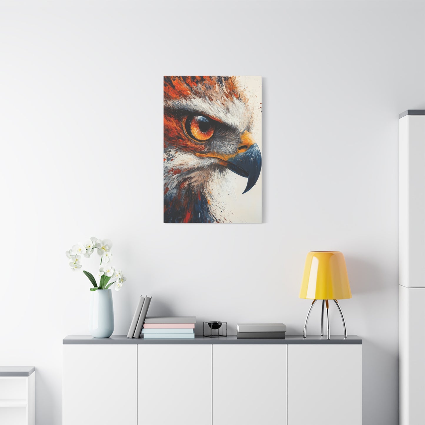 Abstract Eagle Art - Canvas