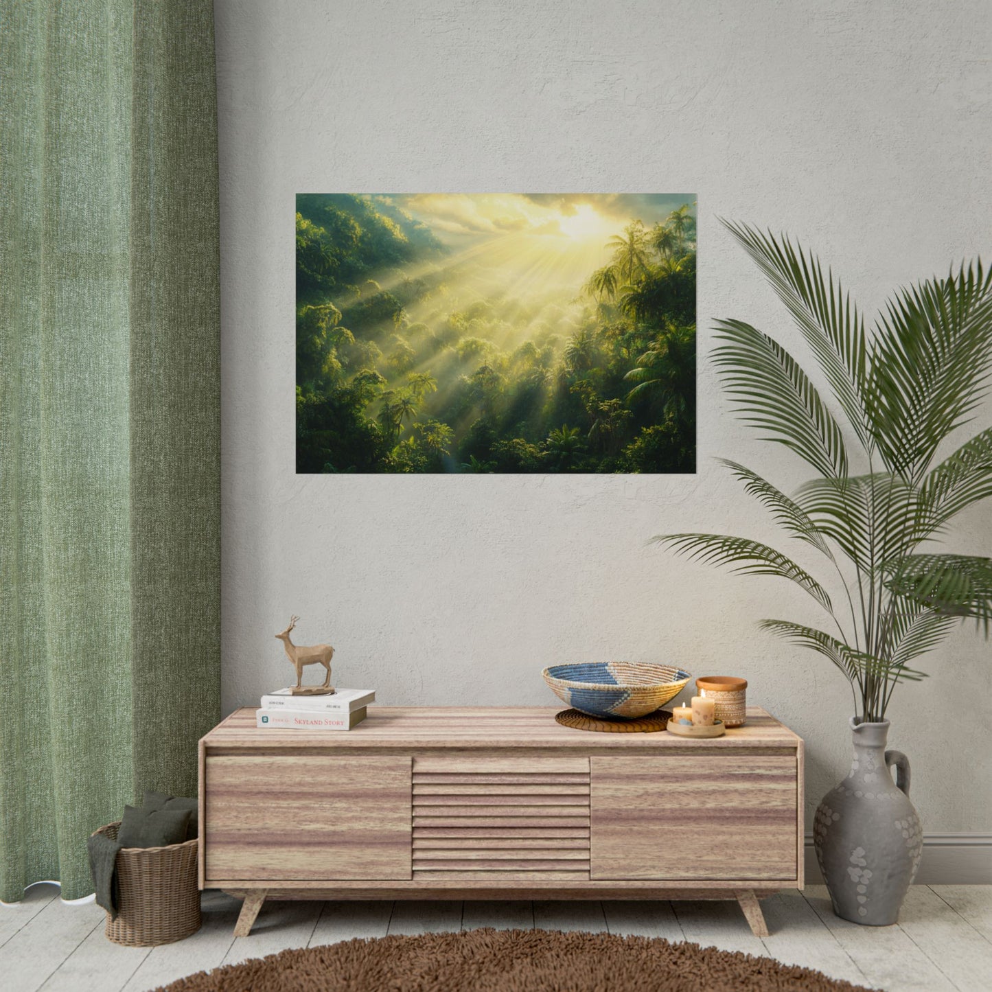 Rainforest Dawn - Premium Art Print