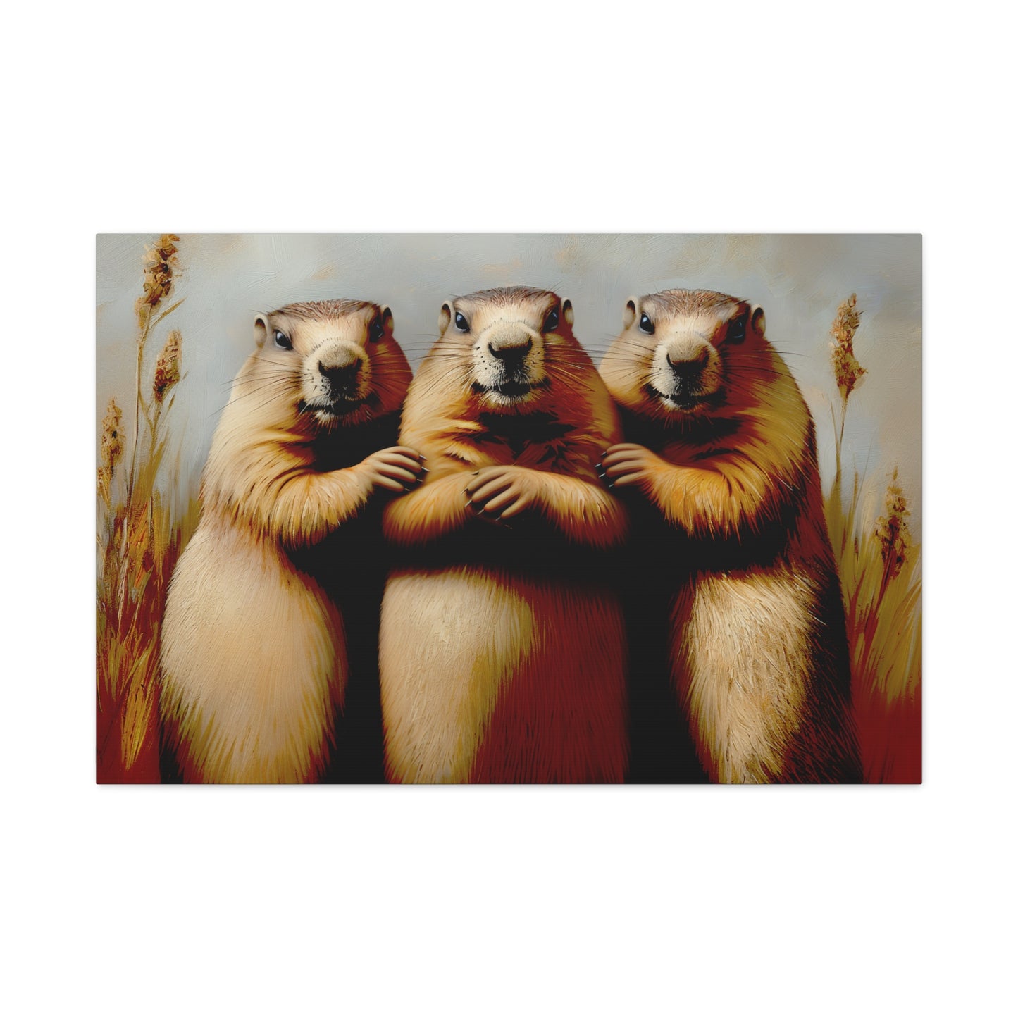 Groundhog Love - Canvas