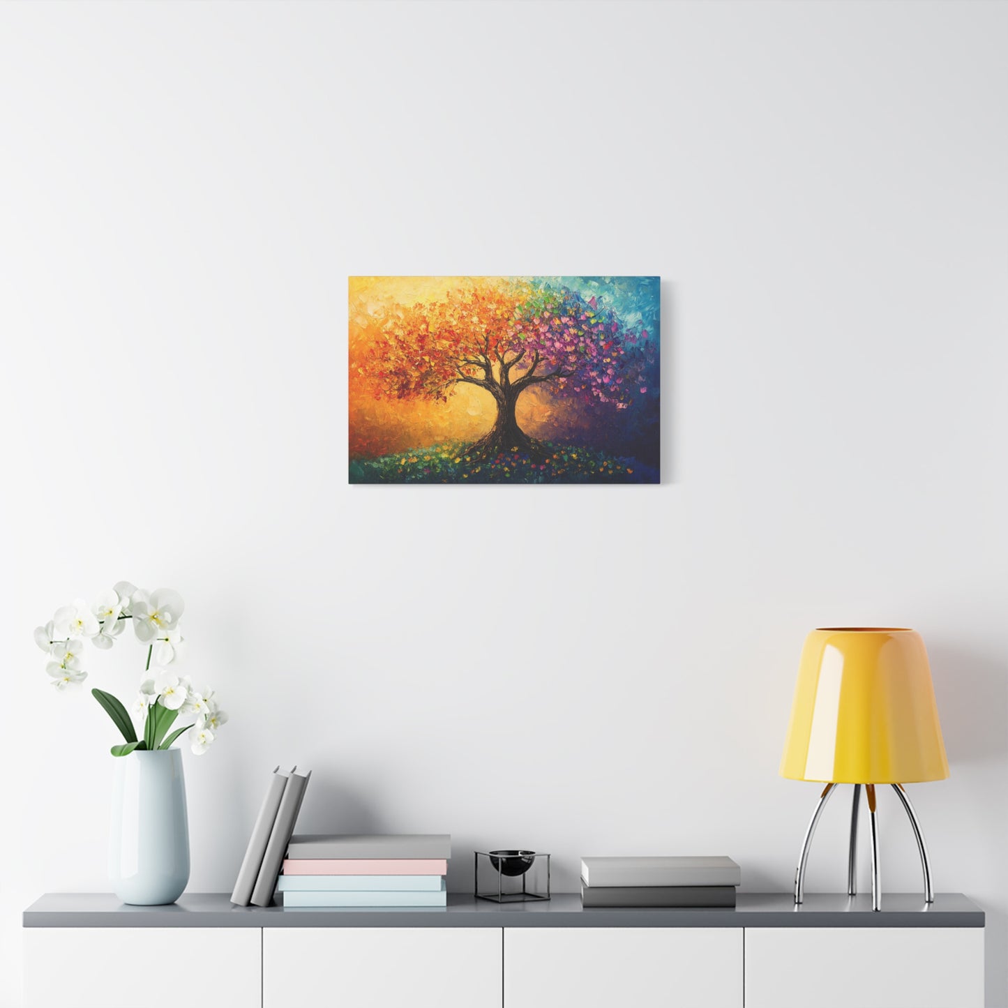 The Tree Of Colors - Canvas