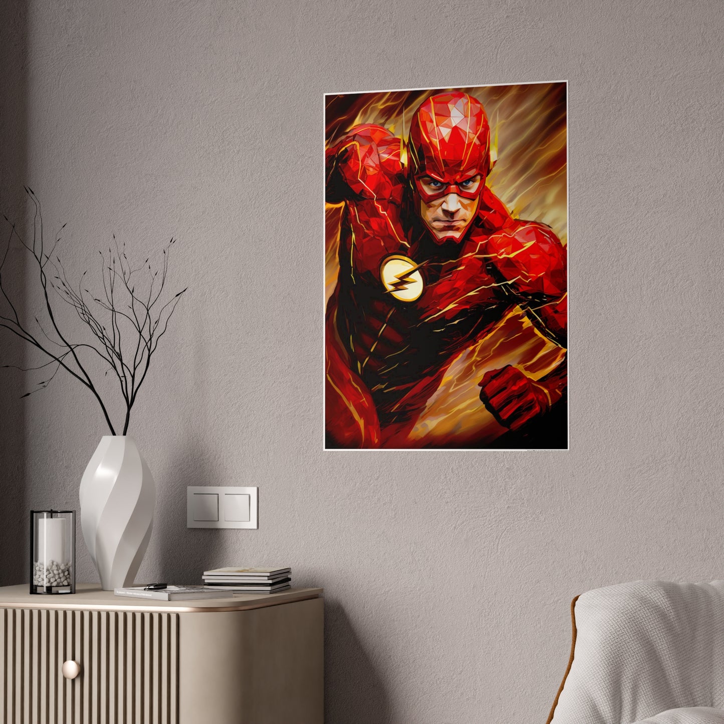 A Flash Of Mosaic High-Gloss Art Print
