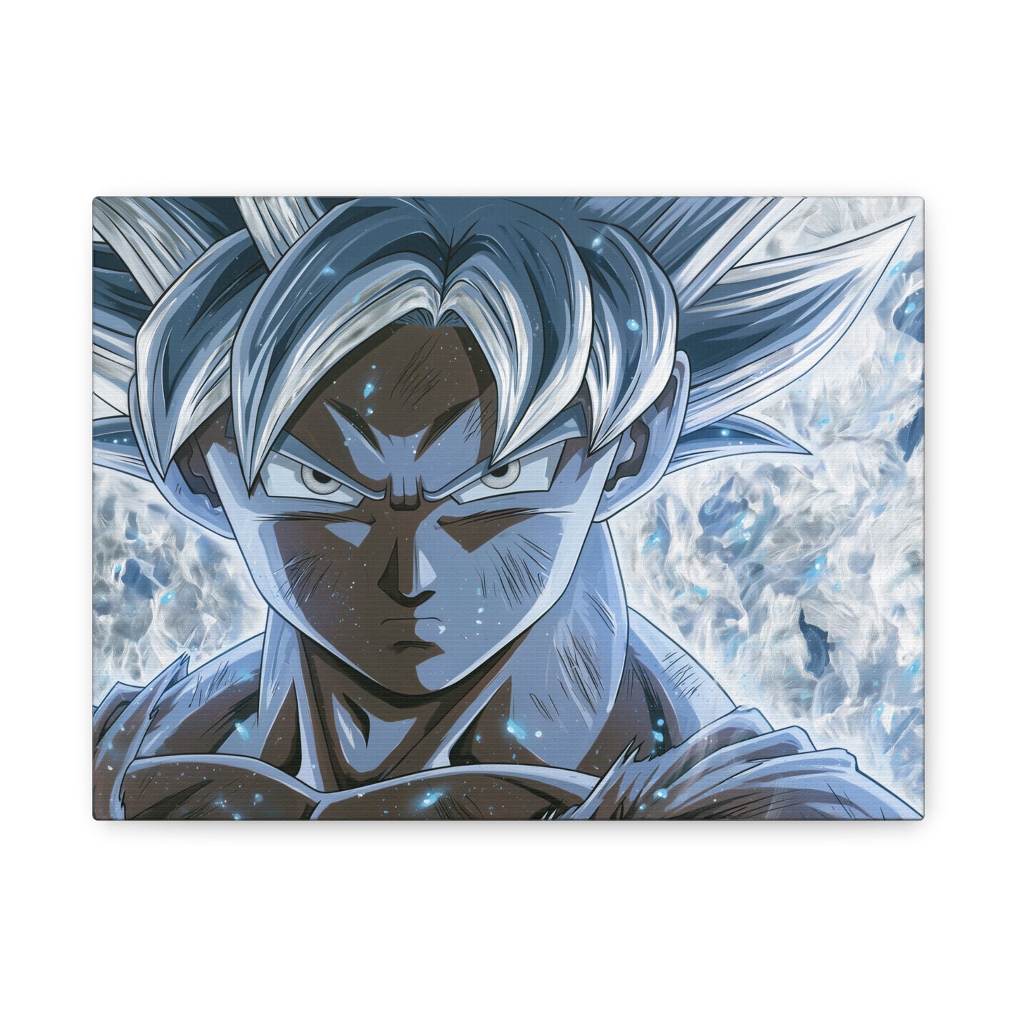 Ultra Instinct Goku Canvas Art - Dragon Ball Wall Decor - DBS Canvas Art