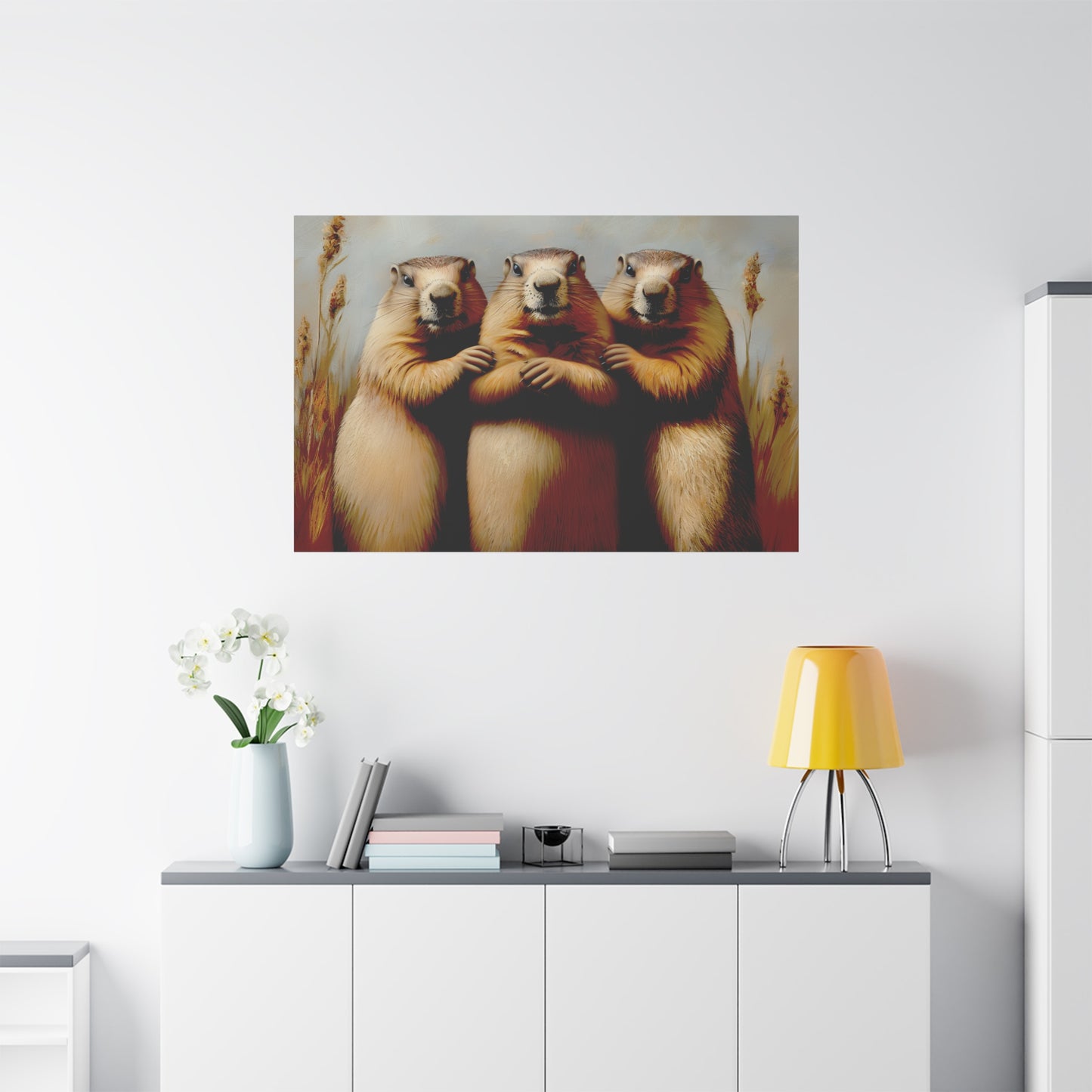 Groundhog Love - Canvas