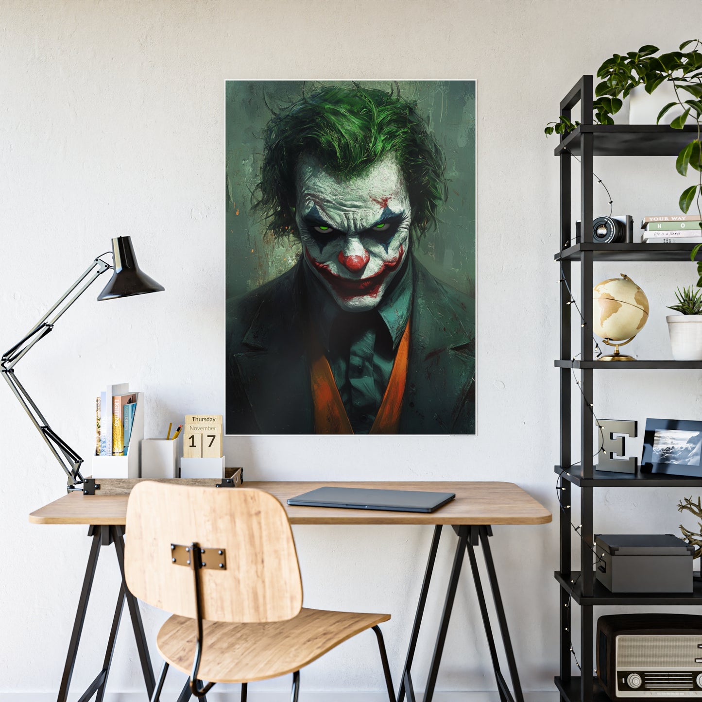 Why So Serious High-Gloss Art Print