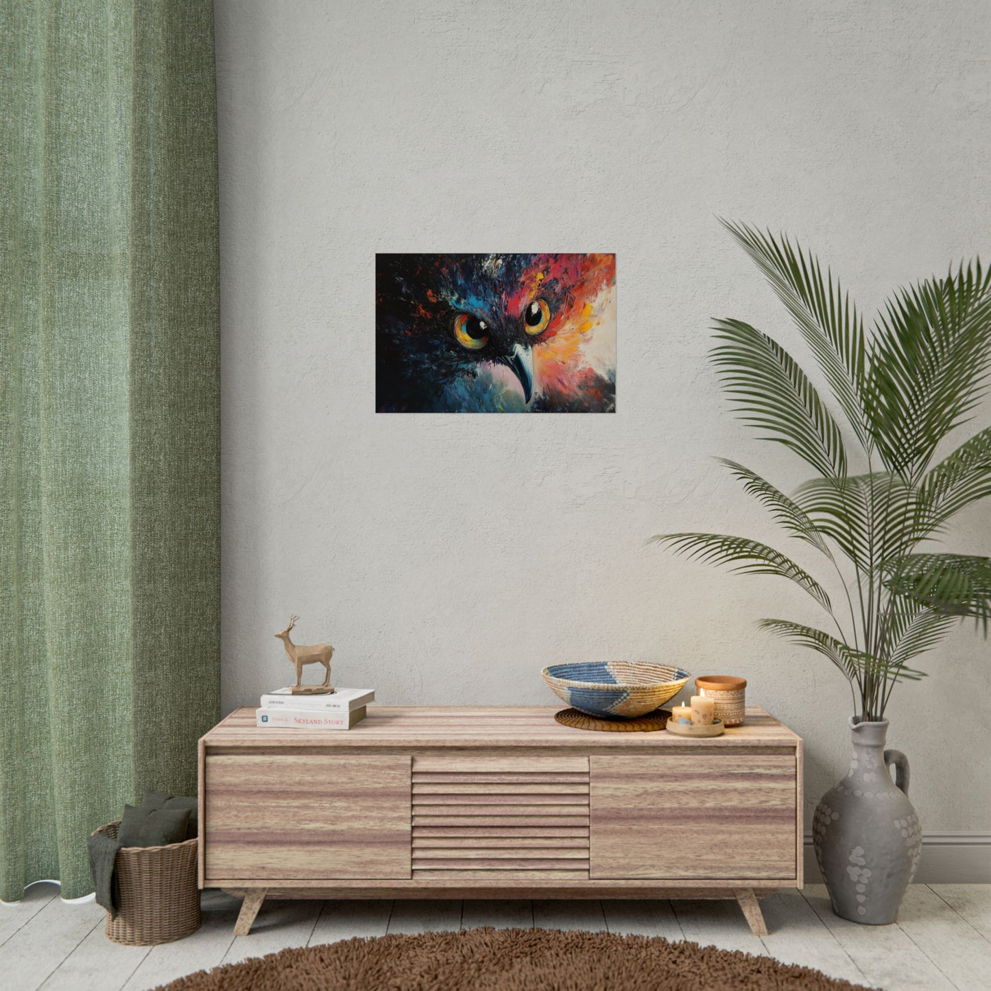 Avian Paint Splash - Premium Art Print