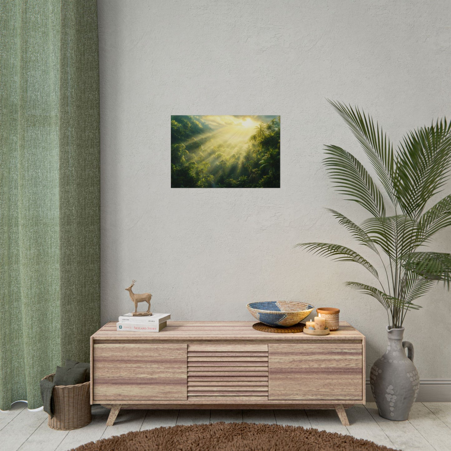 Rainforest Dawn - Premium Art Print