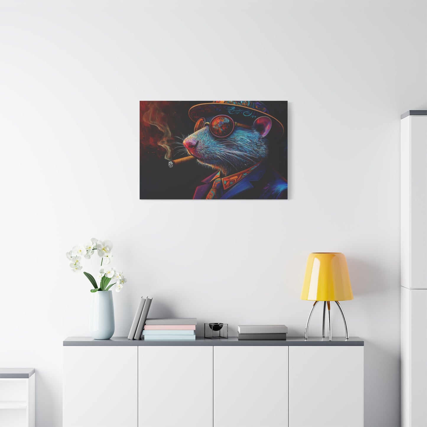 Gangster Rat Art - Canvas