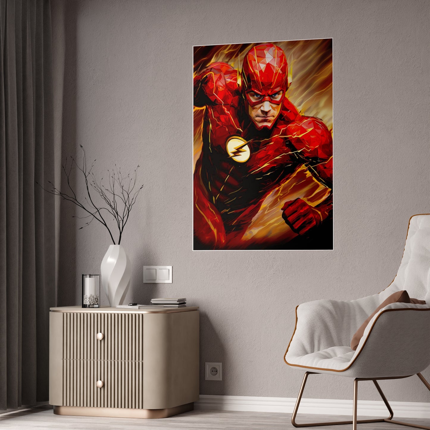 A Flash Of Mosaic High-Gloss Art Print
