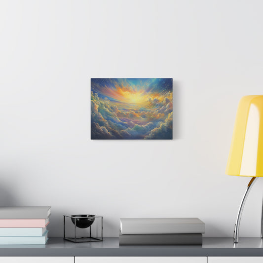 Serene Colorful Sky Art - Canvas