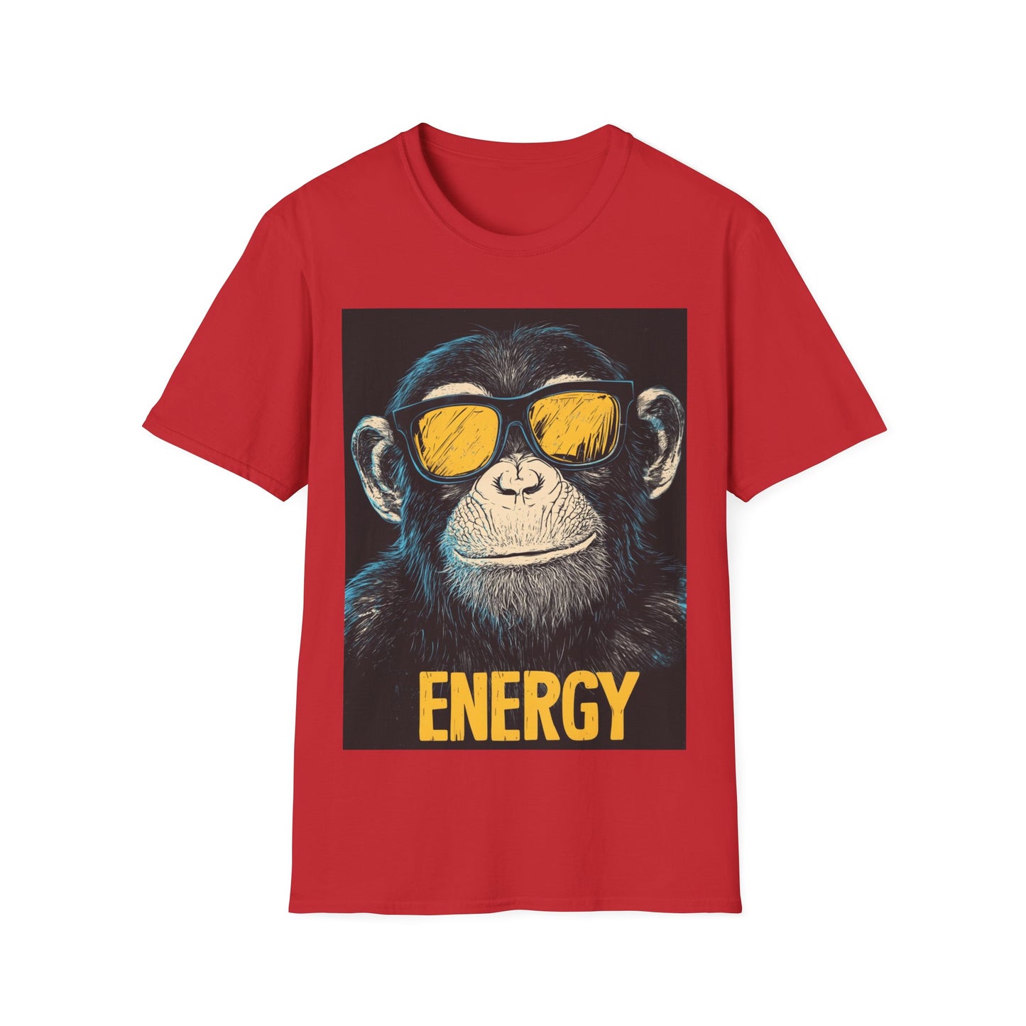 Chimpanzee Energy, Softstyle T-Shirt