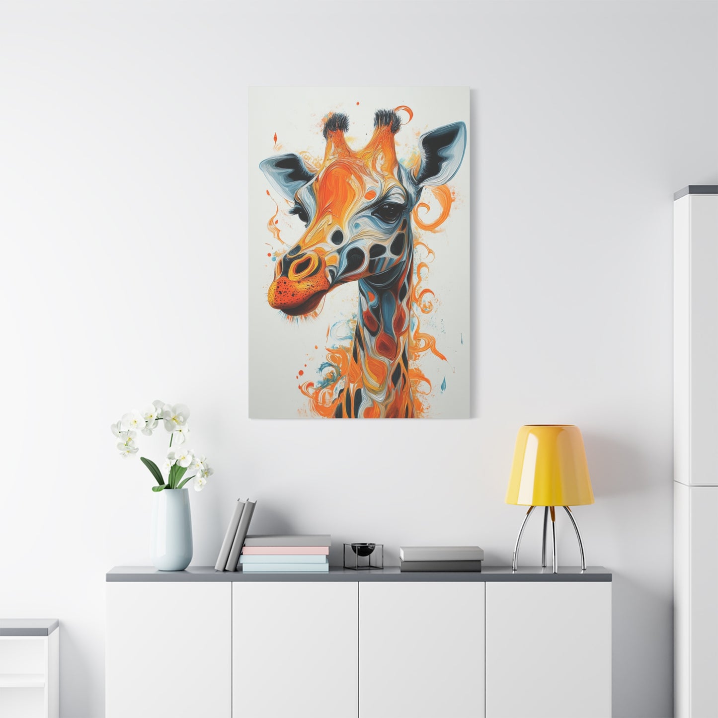 Giraffe Creativity - Canvas