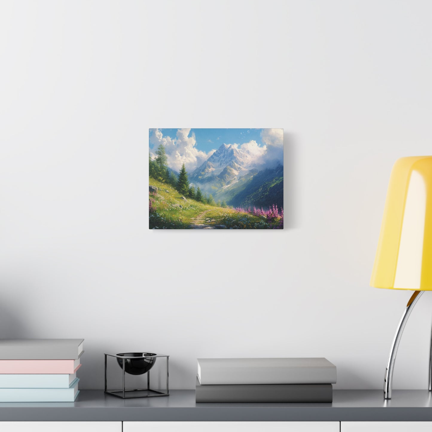The Path Through The Mountains - Canvas