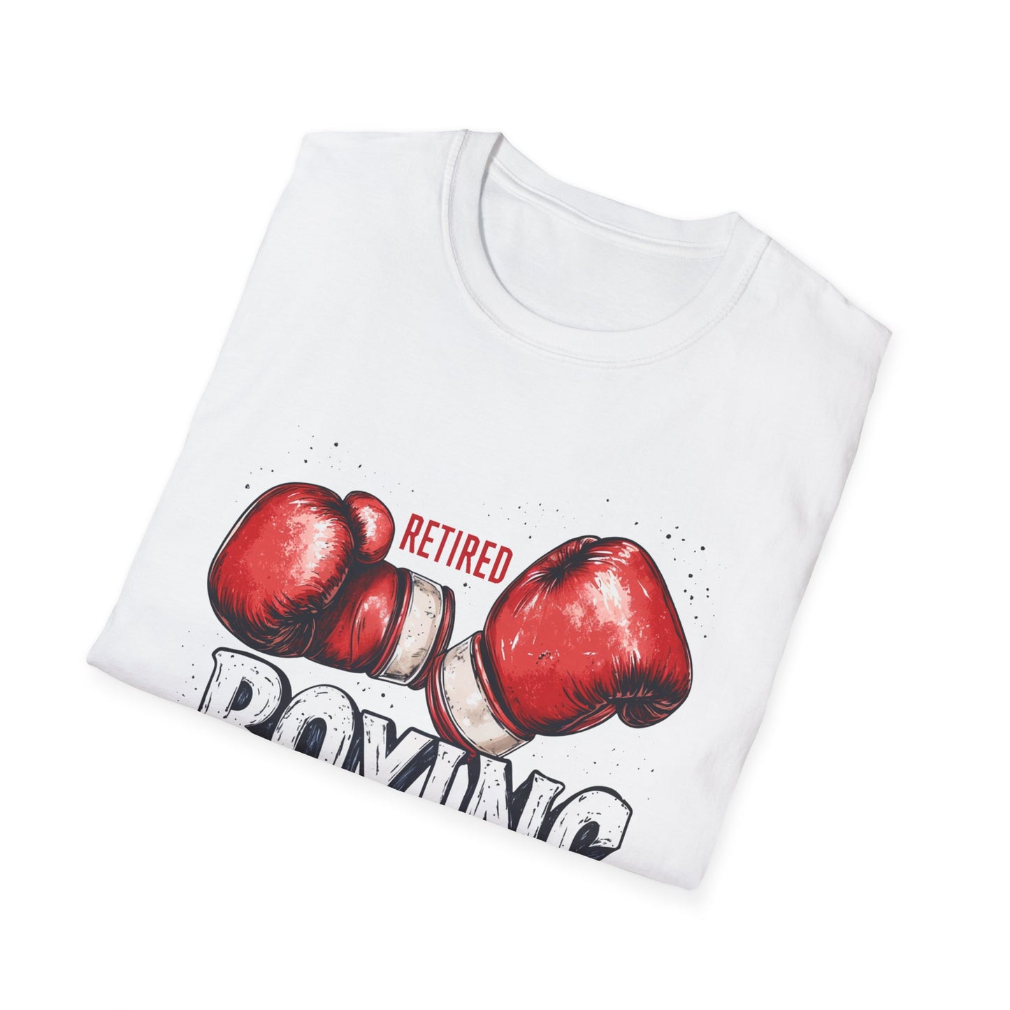 Retired Boxing Prodigy, Unisex Softstyle T-Shirt