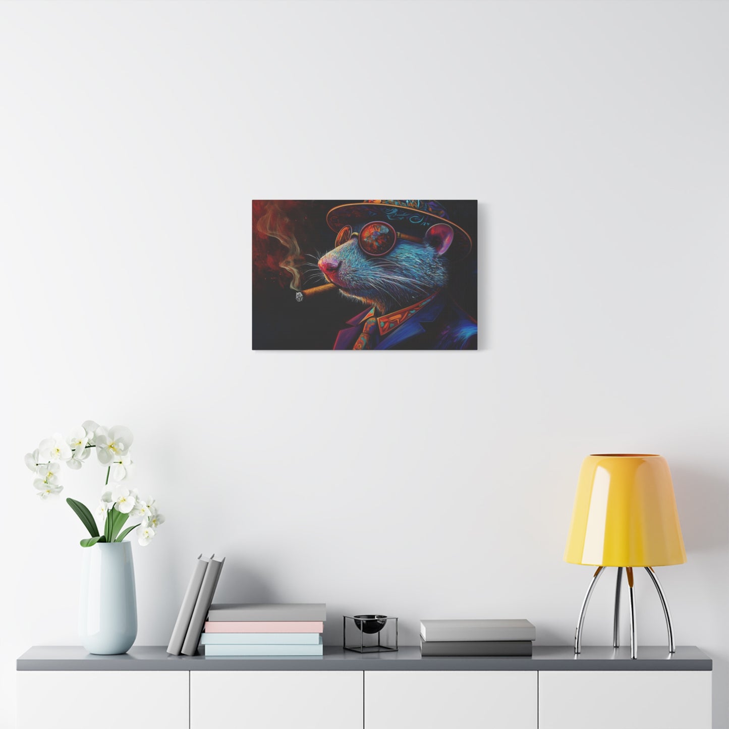 Gangster Rat Art - Canvas
