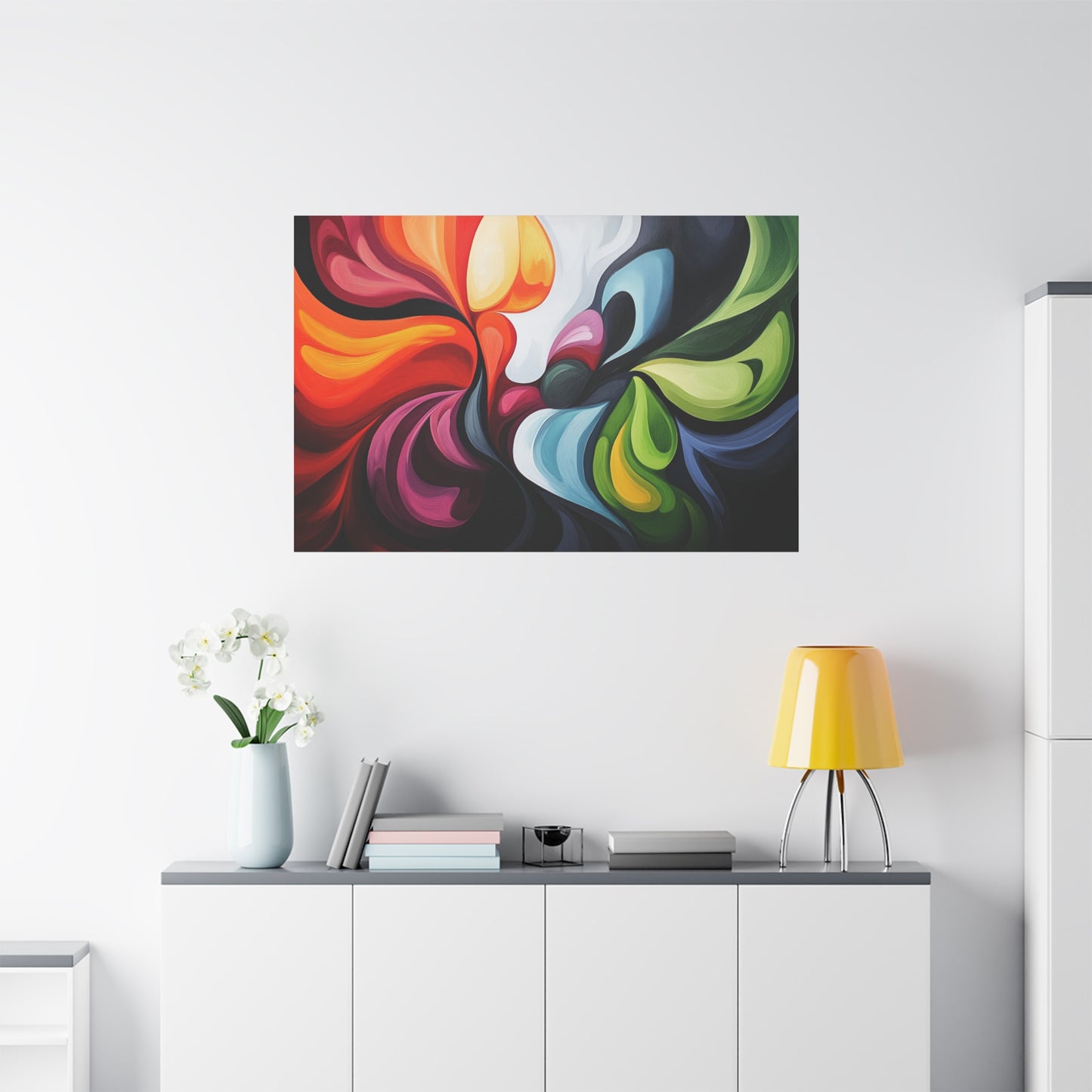 Beautiful Tones Abstract Art - Canvas