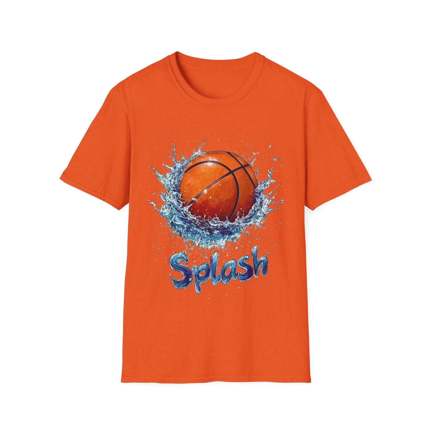 Splash! Basketball, Unisex Softstyle T-Shirt