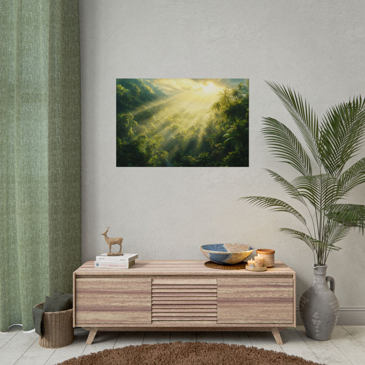 Rainforest Dawn - Premium Art Print