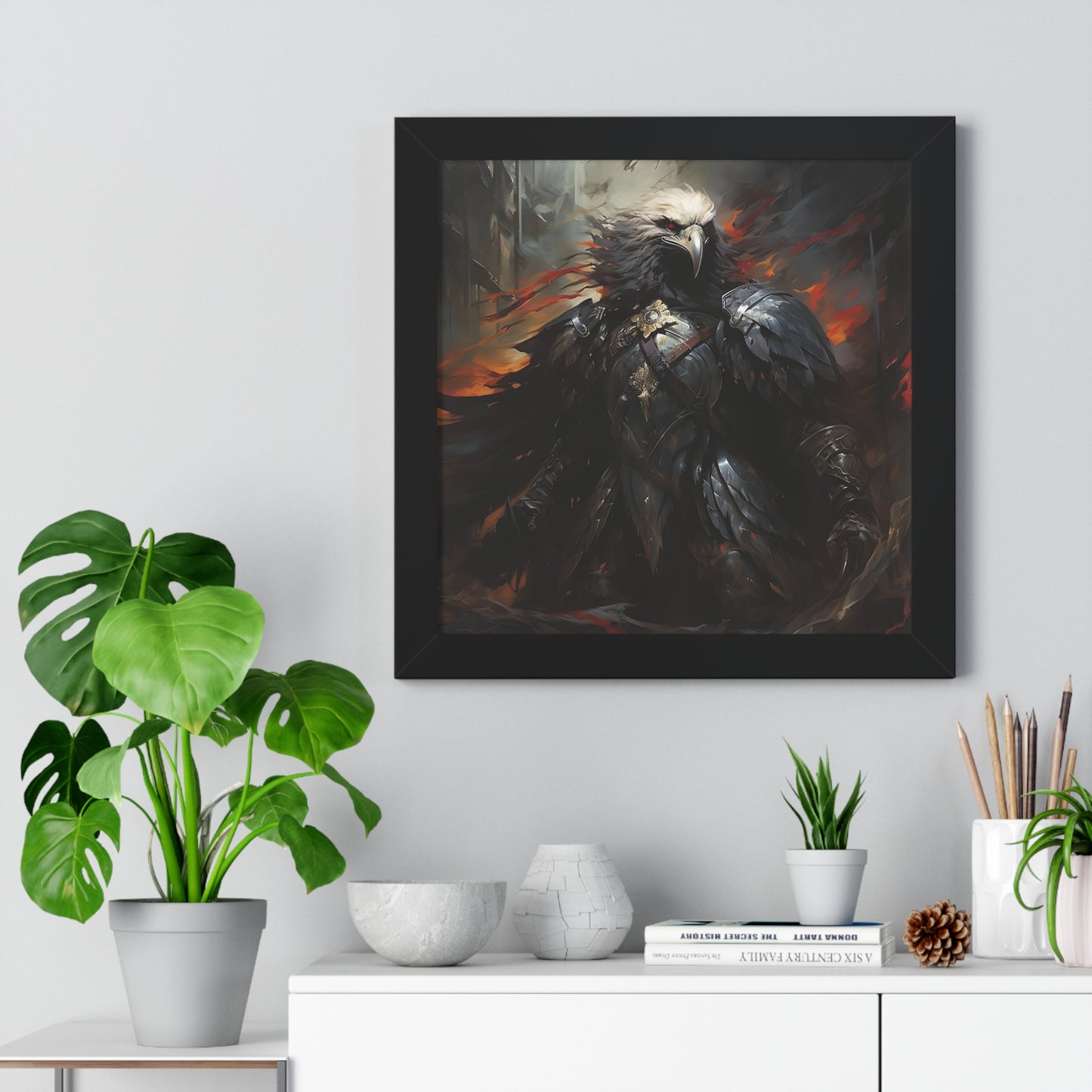 Eagle Battle Champion - Framed