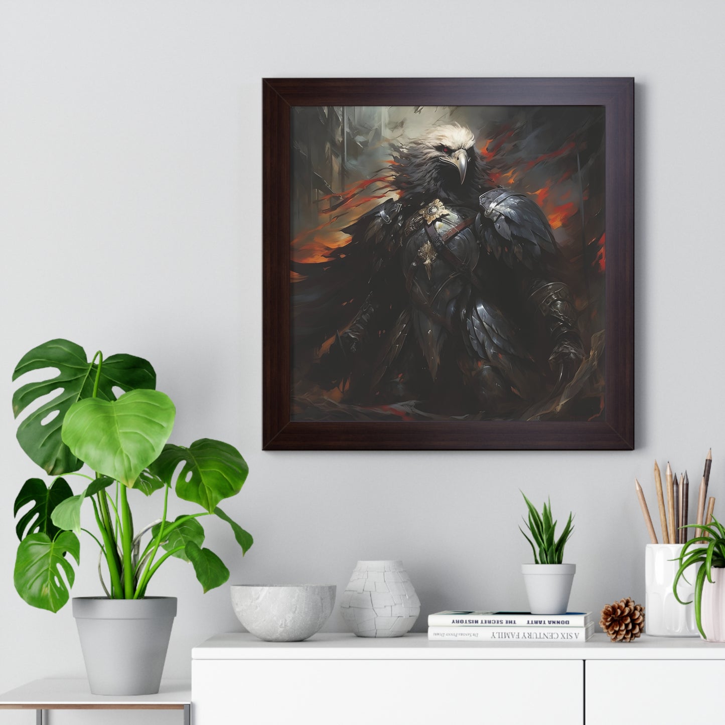 Eagle Battle Champion - Framed