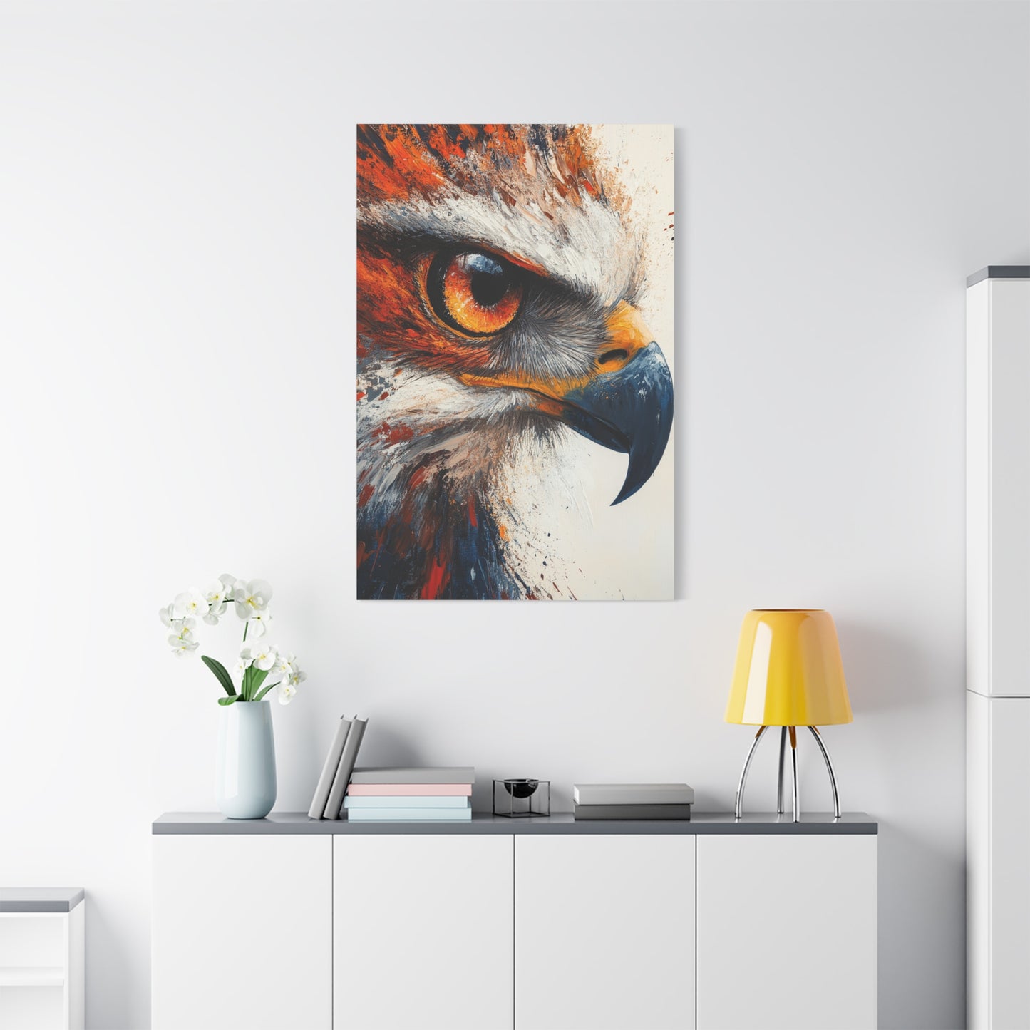Abstract Eagle Art - Canvas