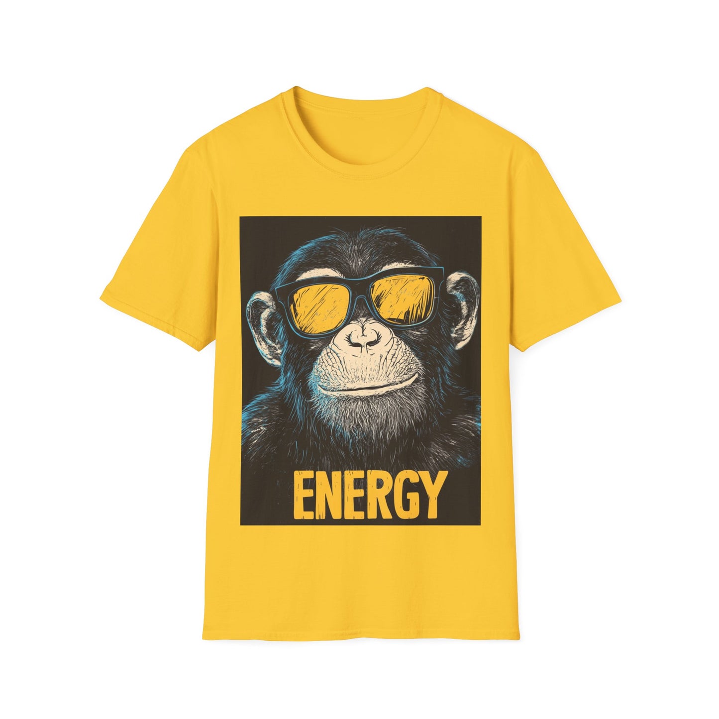 Chimpanzee Energy, Softstyle T-Shirt