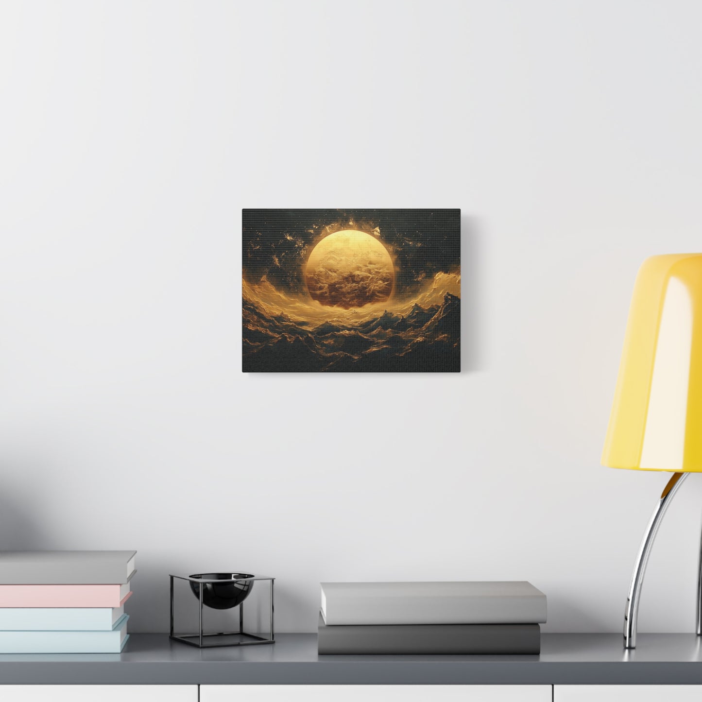 Gold Leaf Celestial View - Canvas
